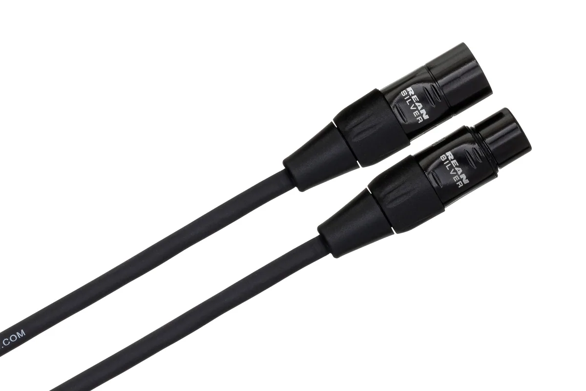 Hosa HMIC-030 Pro Microphone Cable 3-Pin XLR Female to 3-Pin XLR Male (30′)