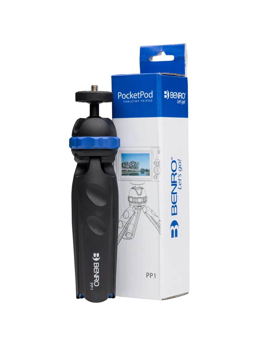 Benro PP1 PocketPod Tabletop Tripod with Smartphone Adapter