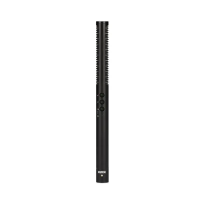 Rode NTG4+ Shotgun Microphone with Digital Switches and Built-In Rechargeable Battery
