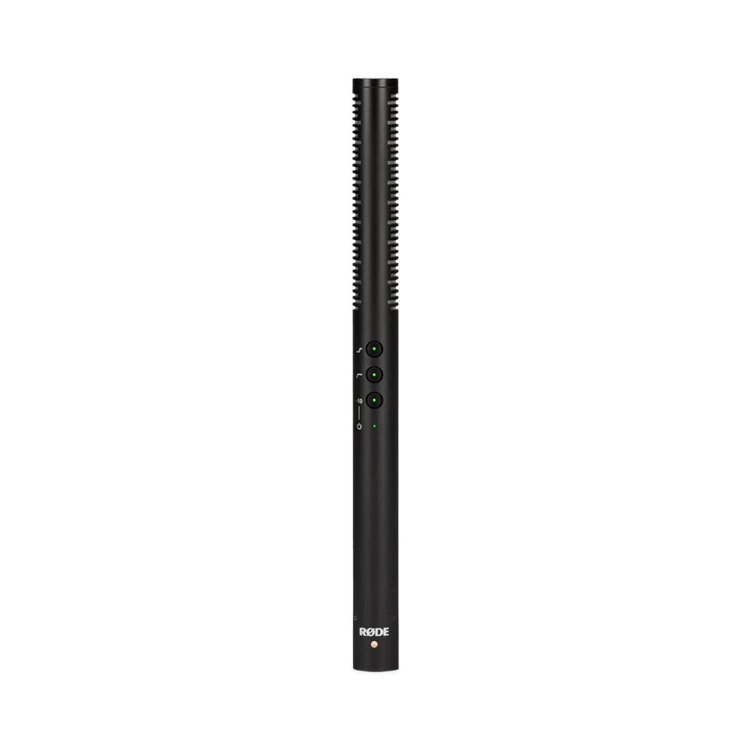 Rode NTG4+ Shotgun Microphone with Digital Switches and Built-In Rechargeable Battery