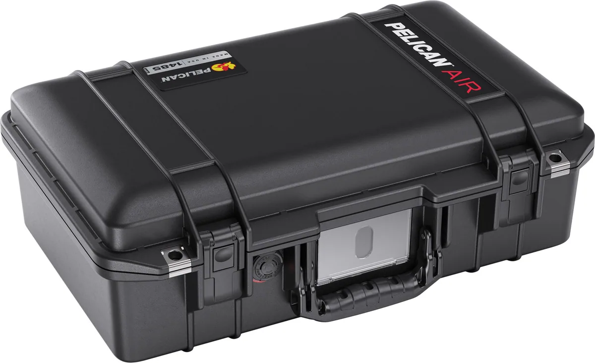 Pelican 1485 Air Case (Black, With Foam)