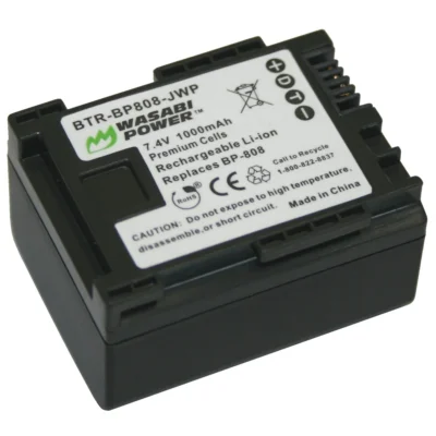 Wasabi Power Battery – Canon BP-808 type