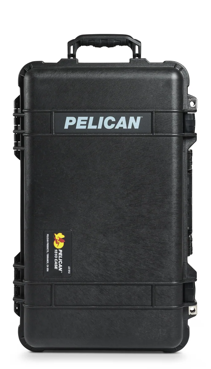 Pelican 1510TP Carry-On Case with TrekPak Divider System (Black)