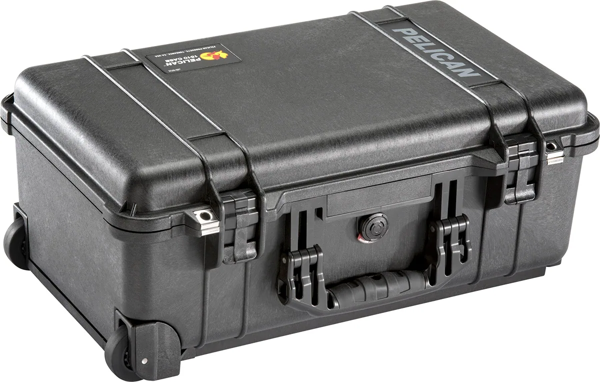 Pelican 1510TP Carry-On Case with TrekPak Divider System (Black)