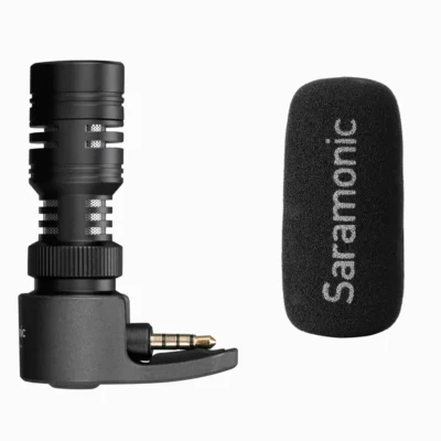 Saramonic SmartMic i-Mic Professional TRRS Condenser Microphone for iPhone, iPad, iPod Touch & Mac