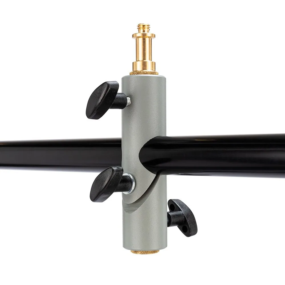 Manfrotto 154B Triple Microphone Holder Bar (Black)