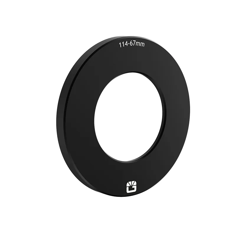 Bright Tangerine 82 to 114mm Threaded Adapter Ring for Clamp-On Matte Box