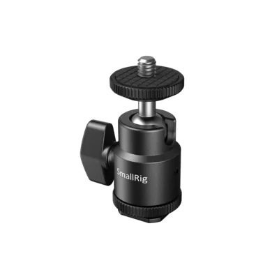 SmallRig 761 1/4″ Camera Hot shoe mount w/ additional 1/4″ screw