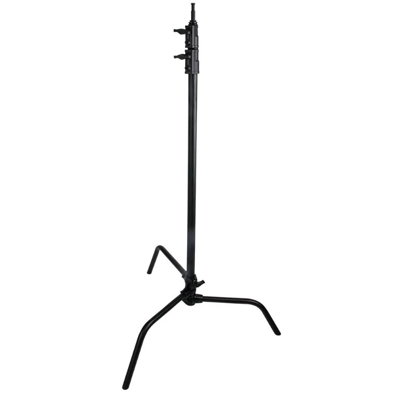 Kupo CS-20MB Master 20″ Riser C-Stand with Sliding Leg (2m, Black)