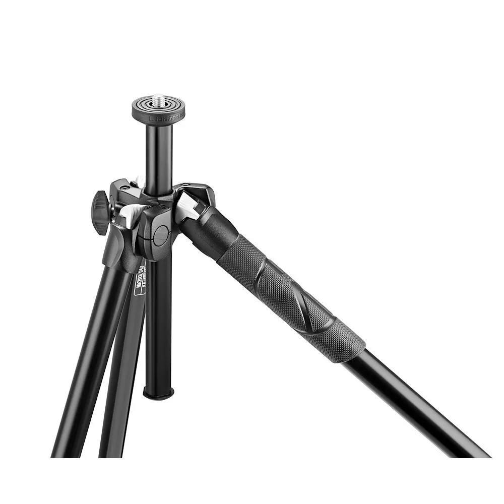 Manfrotto 290 Light 2-Stage Aluminum Tripod with Befree Live Fluid Video Head Kit