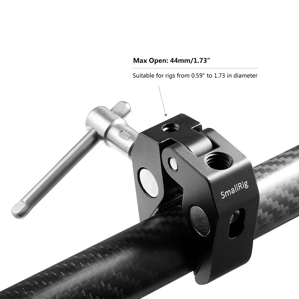 SmallRig 735 Super Clamp w/ 1/4″ and 3/8″ Thread