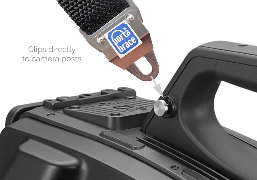 Porta Brace HB-40 CAM-C Shoulder Strap with CamC Clips