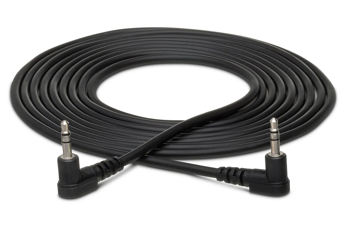 Hosa CMM-103RR Mini Cable (Dual Right Angle) 3ft