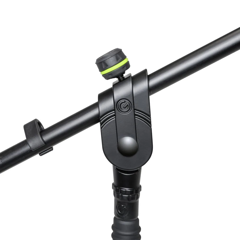 Gravity GMS2222B Short Microphone Stand with Round Base (Black)
