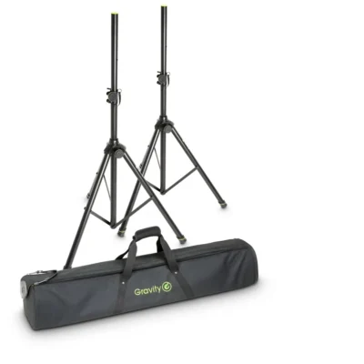 Gravity GSS5211BSET1 Speaker Stand Pair with Carry Bag