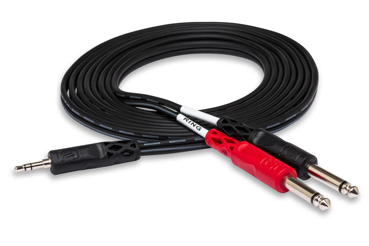 Hosa CMP-153 Mini to 6.5mm Breakout Cable (0.9m)