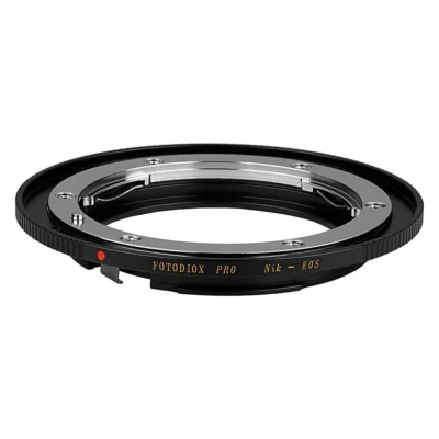 FotodioX Pro Lens Mount Adapter for Nikon F Lens to Canon EF-Mount Camera