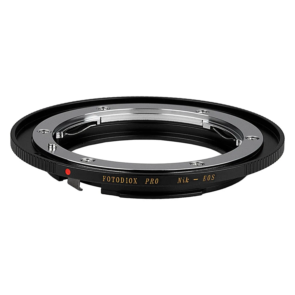 FotodioX Pro Lens Mount Adapter for Nikon F Lens to Canon EF-Mount Camera