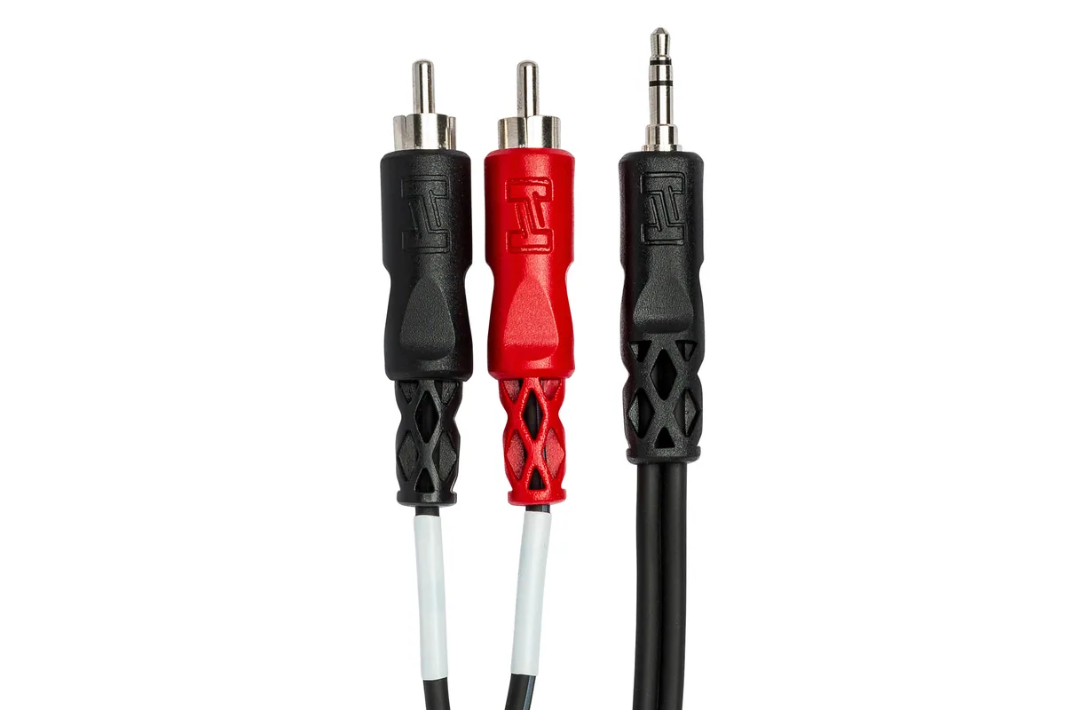 Hosa CMR-203 Mini to RCA Breakout 3ft