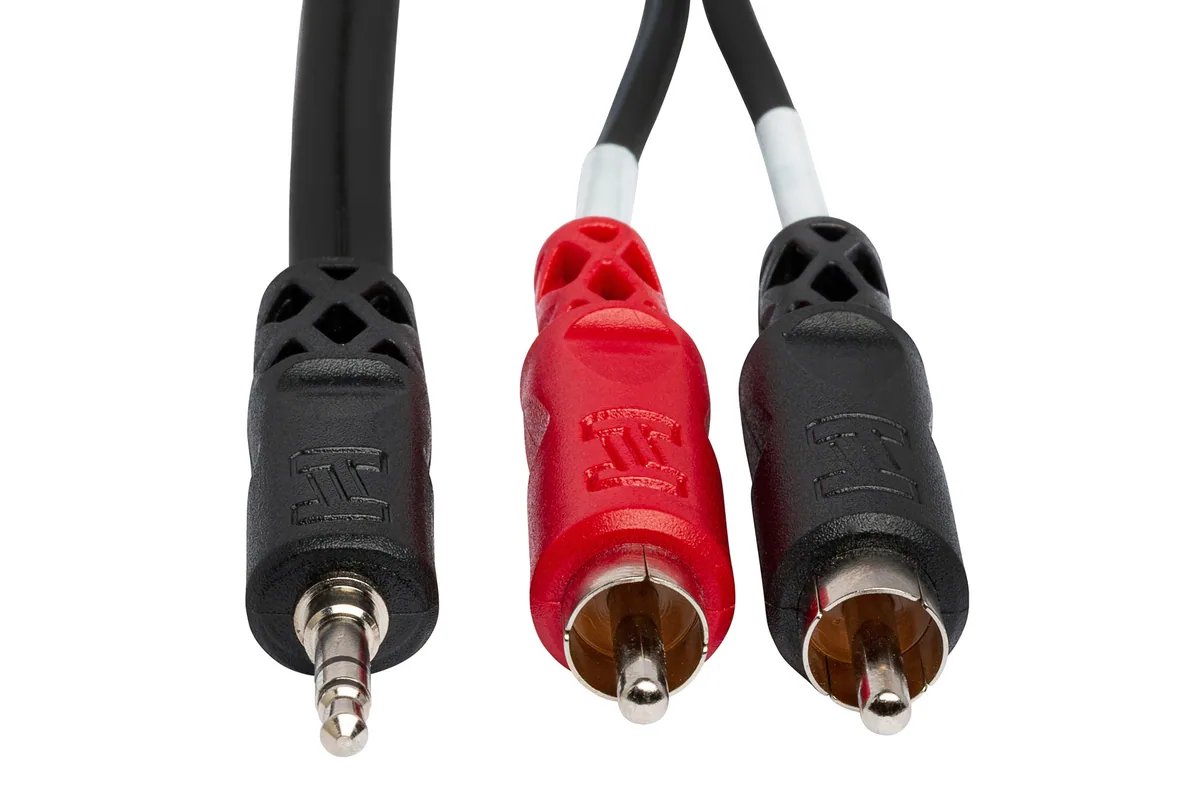 Hosa CMR-203 Mini to RCA Breakout 3ft