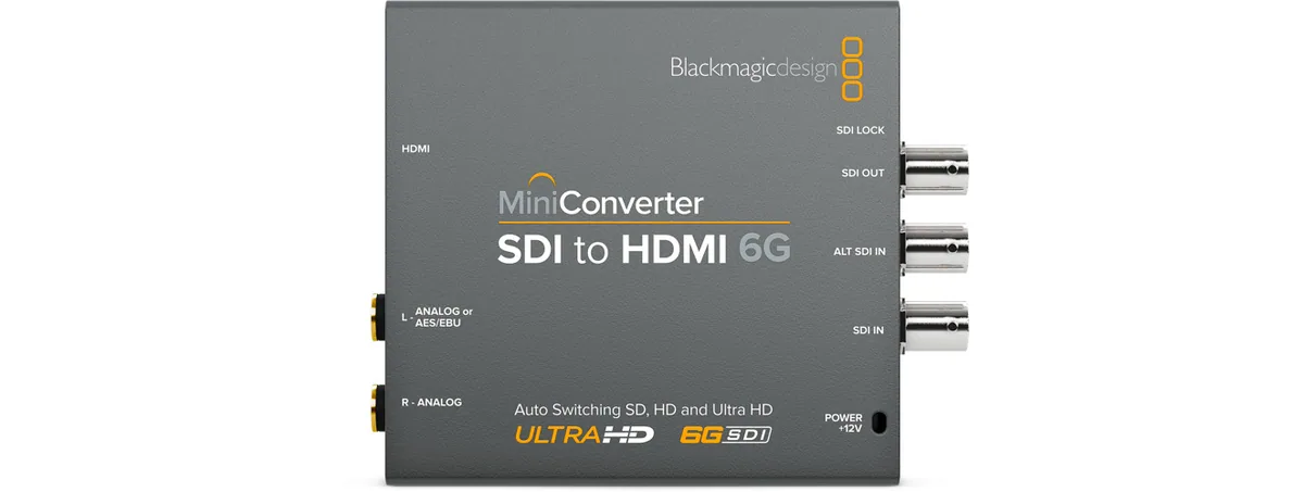Blackmagic Design Mini Converter – SDI to HDMI 6G