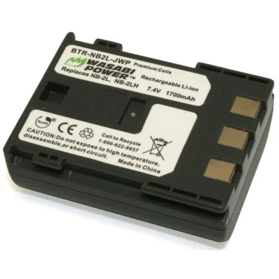 Wasabi Power Battery for Canon NB-2L, NB-2LH and BP-2L5