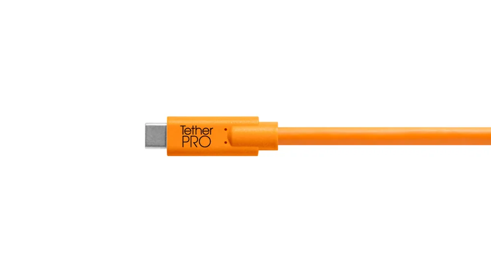 Tether Tools TetherPro USB Type-C Male to Micro-USB 3.0 Type-B Male Cable 4.6m (Orange)