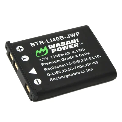Wasabi Power Battery for Olympus LI-40B, LI-42B