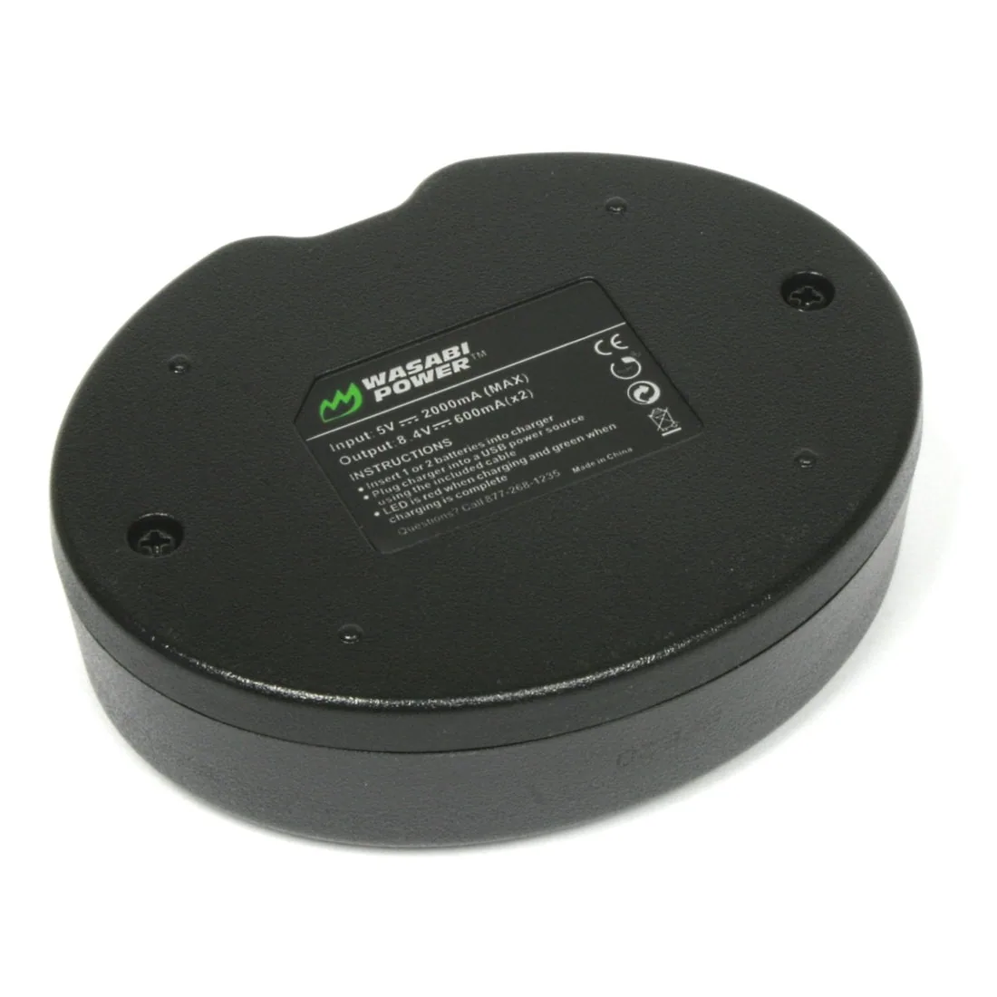 Wasabi Power Battery (2-Pack) and Dual USB Charger for Fujifilm NP-W126, NP-W126S