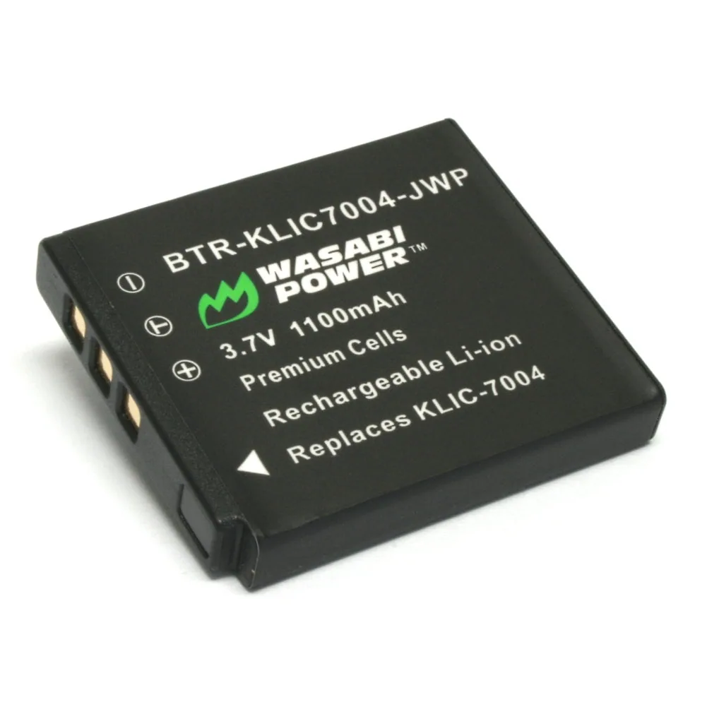 Wasabi Power Battery for Kodak KLIC-7004 Fujifilm NP-50 NP-50A Battery
