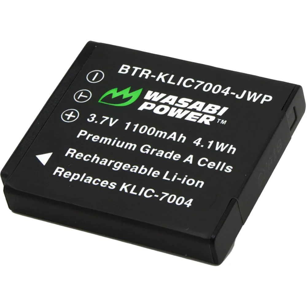 Wasabi Power Battery for Kodak KLIC-7004 Fujifilm NP-50 NP-50A Battery