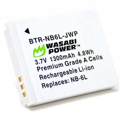 Wasabi Power Battery for the Canon NB-6L, NB-6LH