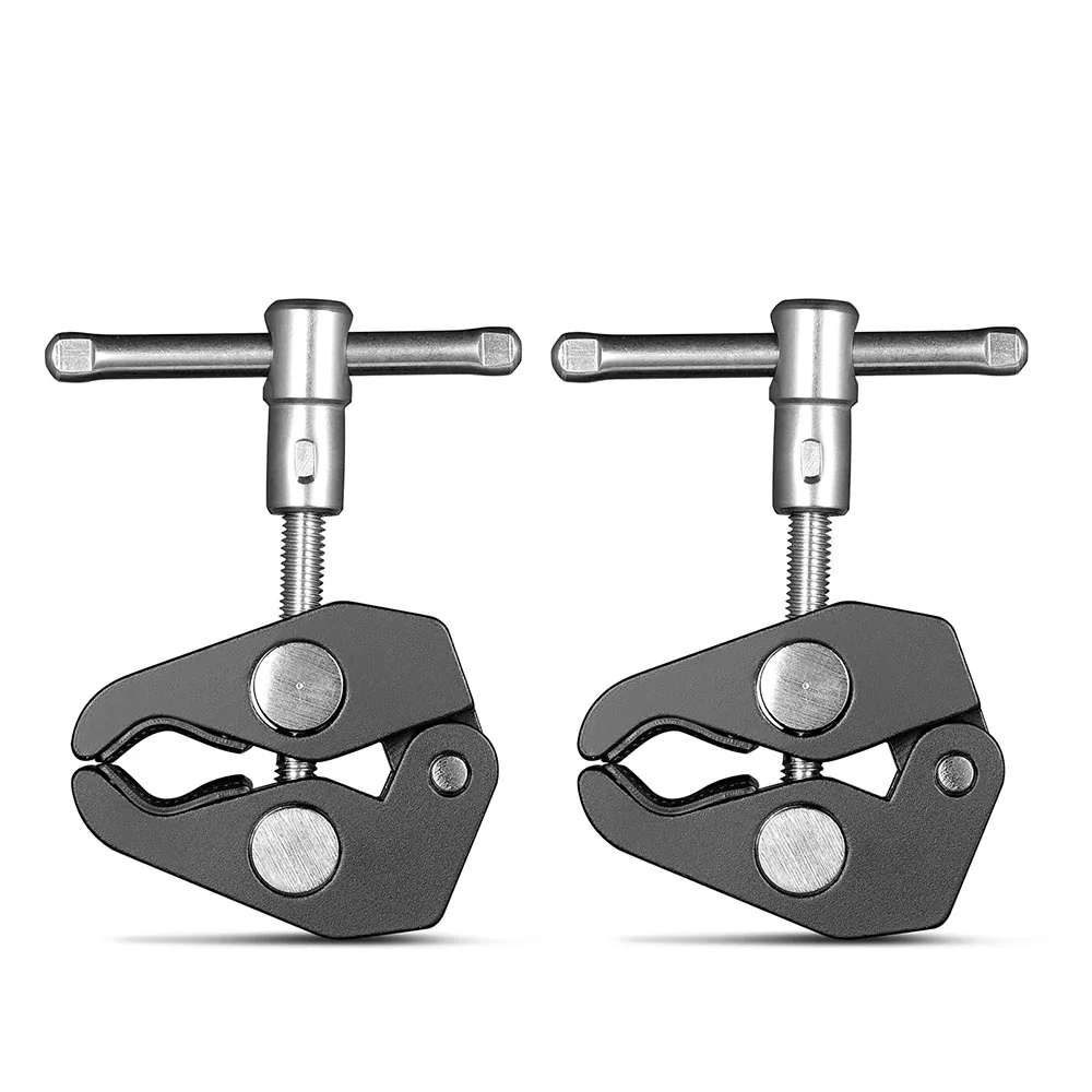 SmallRig 2058 Super Clamp with 1/4″ and 3/8″ Thread (2pcs Pack)