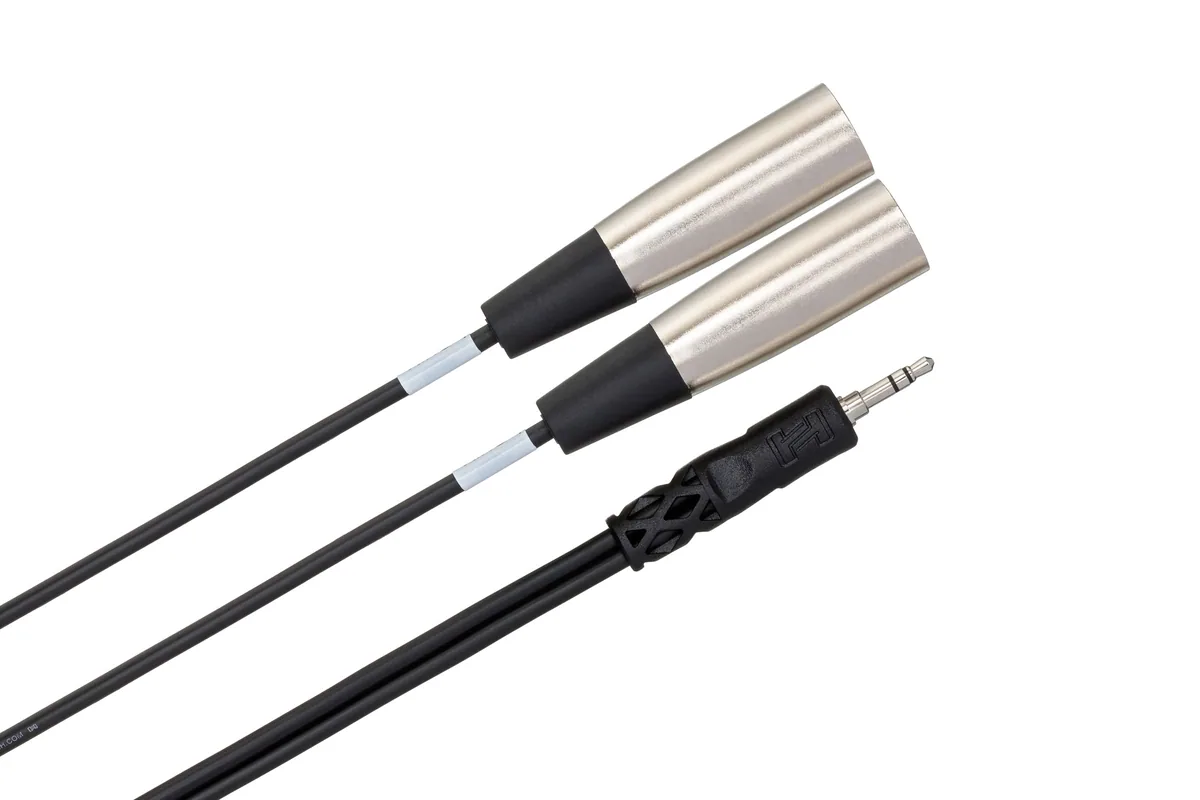Hosa CYX-403M 3.5mm to XLR Y-Cable 3m