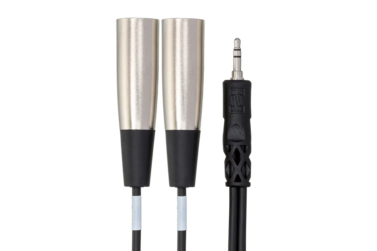 Hosa CYX-403M 3.5mm to XLR Y-Cable 3m