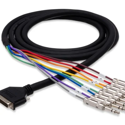 Hosa DTP-802 DB25 to 1/4” Snake Cable 2m