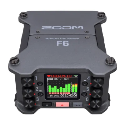 Zoom F6 Multi-Track Field Recorder