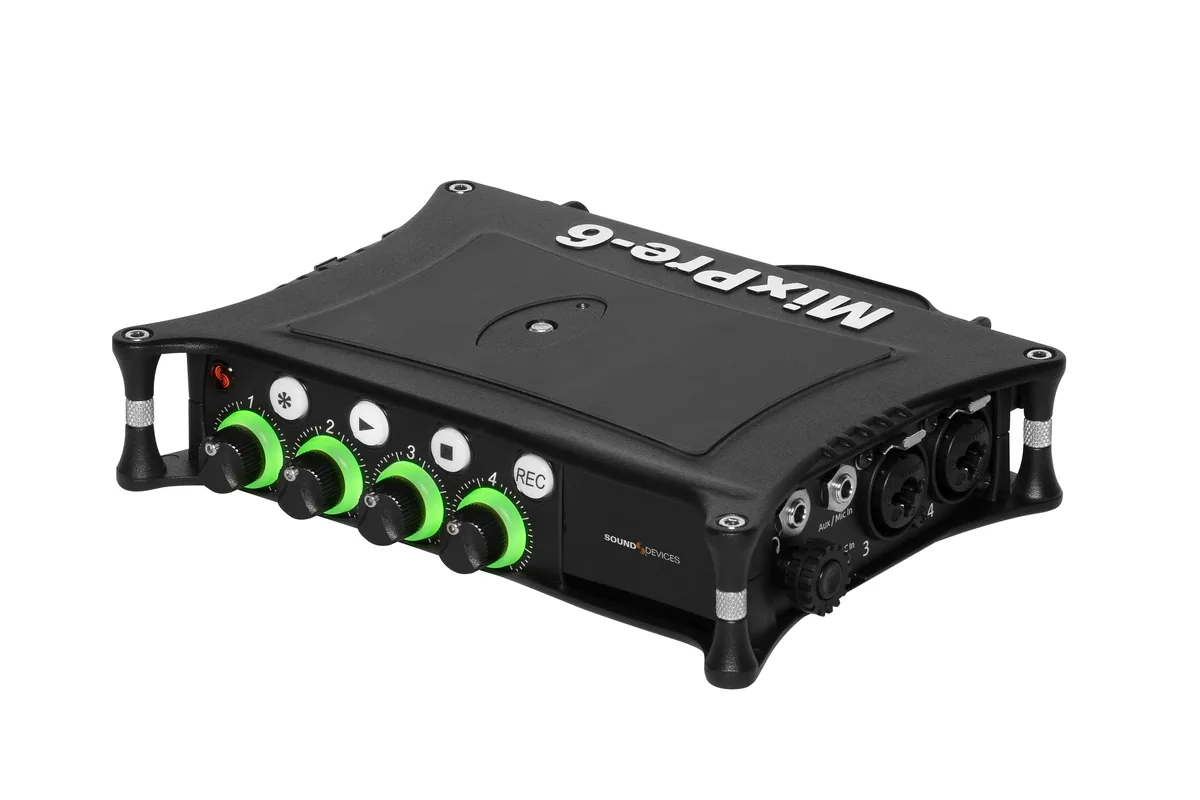 Sound Devices MixPre-6 II 6-Channel / 8-Track Multitrack 32-Bit Field Recorder