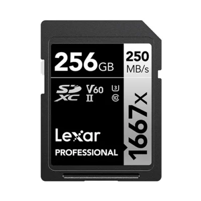 Lexar 256GB Professional 1667x UHS-II SDXC Memory Card