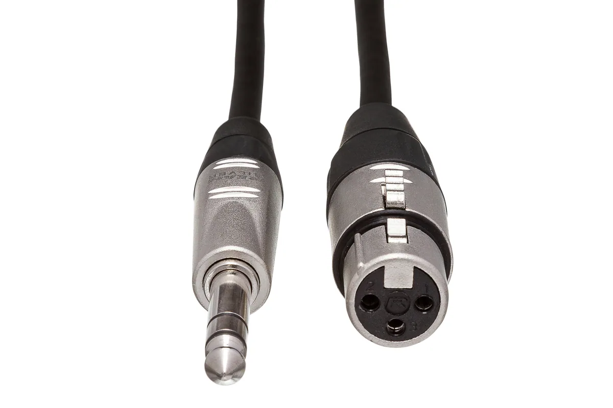 Hosa HXS-003 Pro XLR to 1/4” Cable 3ft