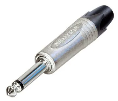 Neutrik NP2X 2-Pole 1/4″ Male Phone Plug