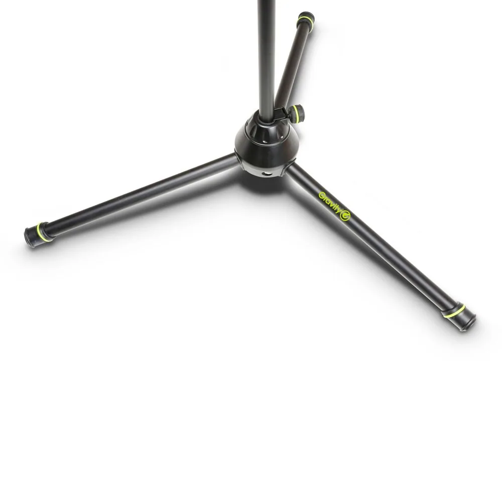 Gravity Microphone Stand with Folding Tripod Base