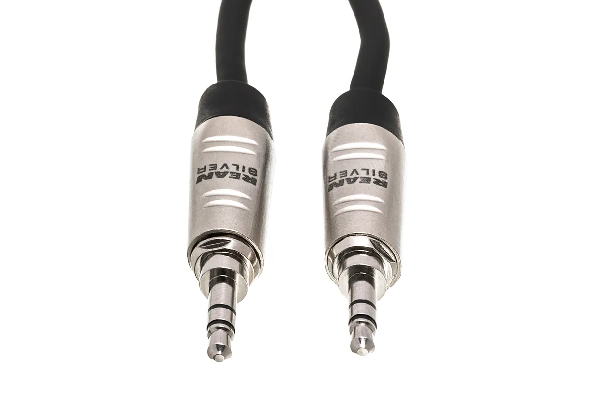 Hosa 3.5mm TRS to 3.5mm TRS Pro Stereo Interconnect Cable (1.5m)