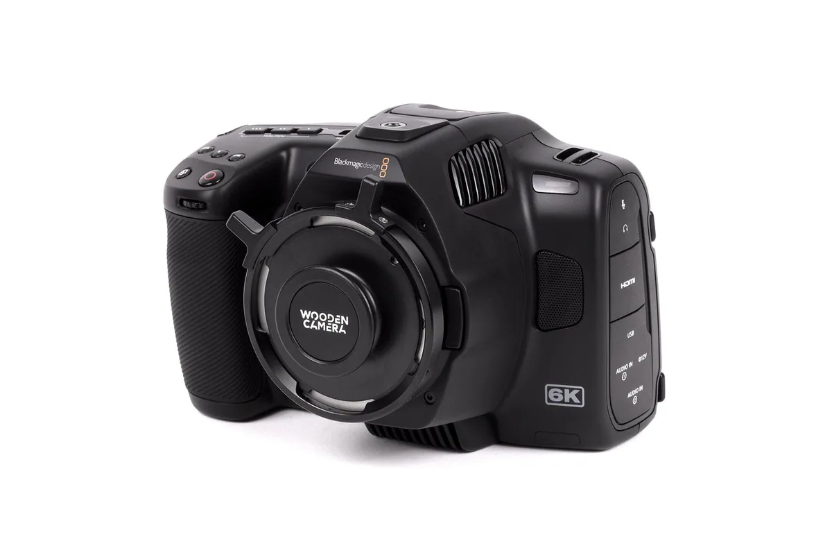 Wooden Camera PL Mount Modification Kit for BMPCC 6K / 6K Pro