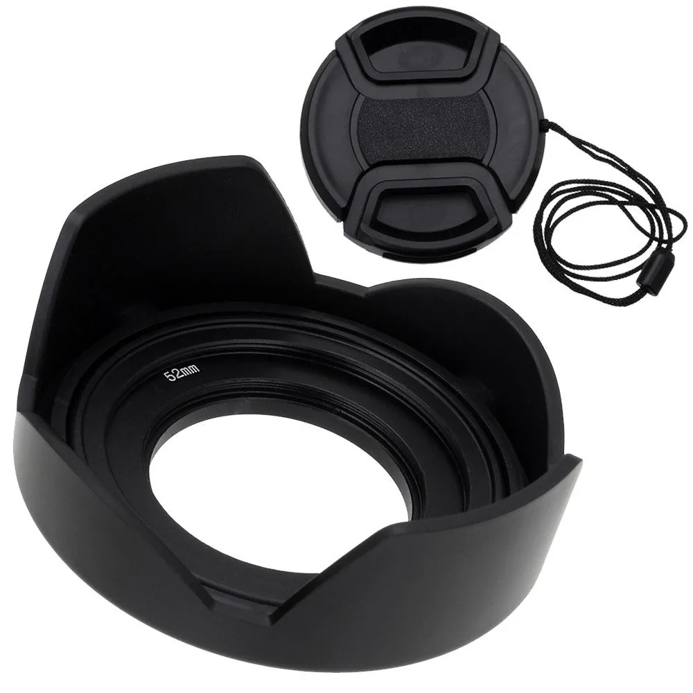 FotodioX Reversible Lens Hood Kit for Sony E PZ 16-50mm F3.5-5.6 OSS E-Mount Power Zoom Lens