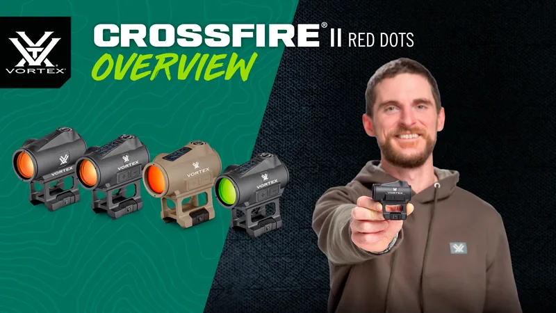 Vortex Crossfire Red Dot Sight (2 MOA Red Dot)