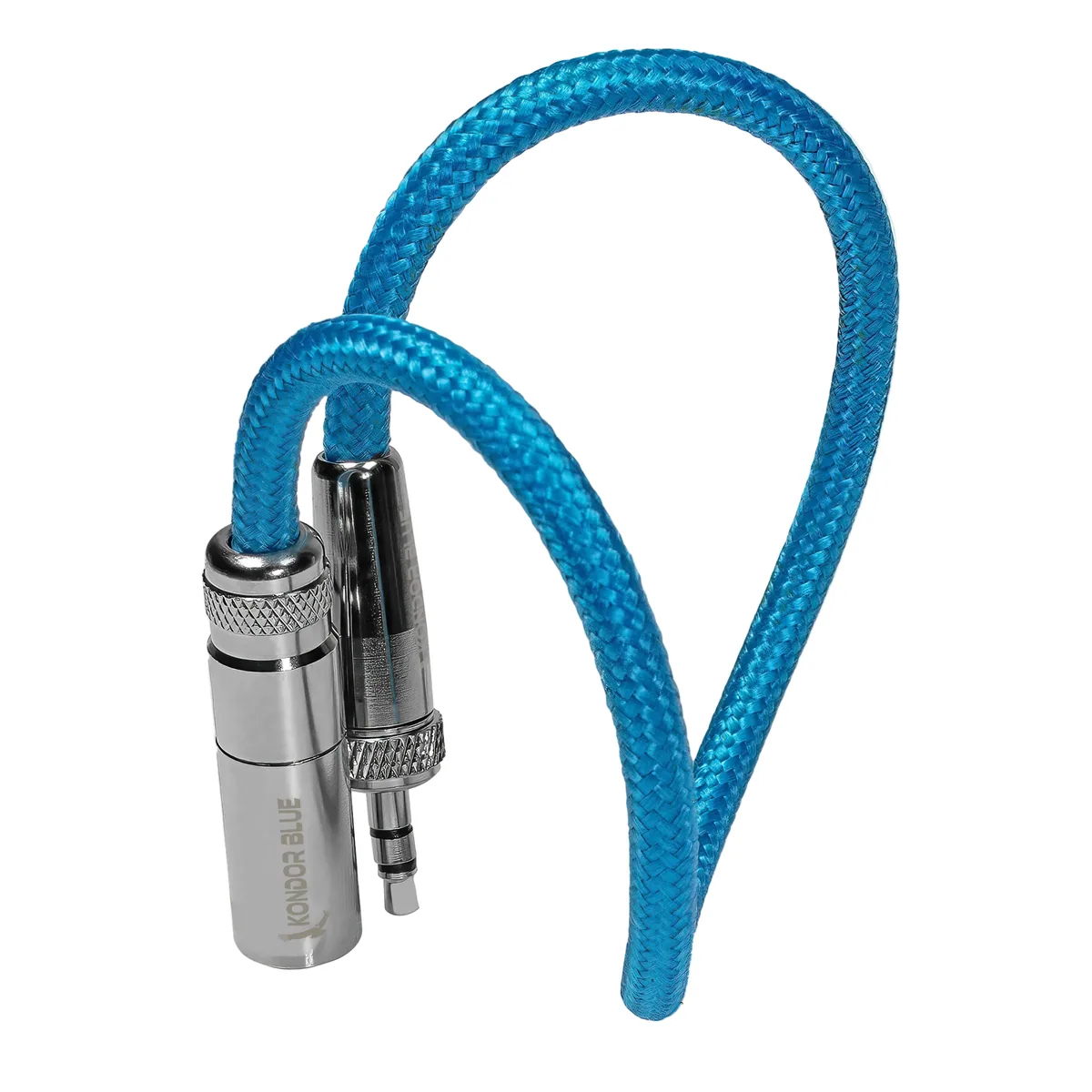 Kondor Blue Mini-XLR Male to Locking 3.5mm Stereo Cable for BMPCC 6K and 4K (Black)