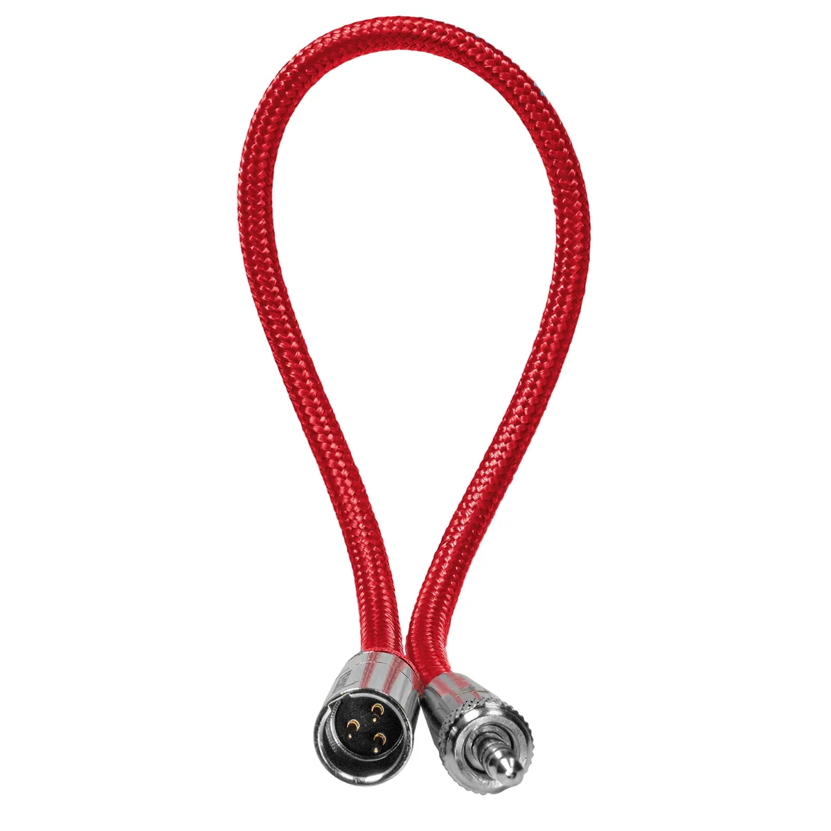 Kondor Blue Mini-XLR Male to Locking 3.5mm Stereo Cable for BMPCC 6K and 4K (Black)