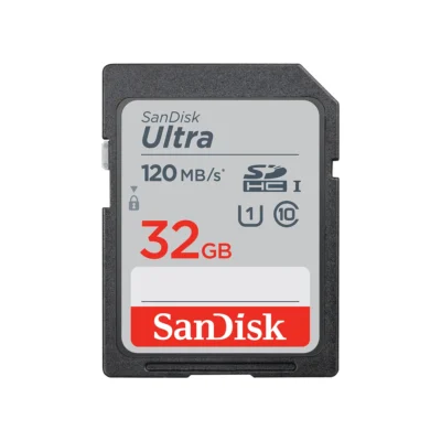 SanDisk 32GB Ultra UHS-I SDHC Memory Card