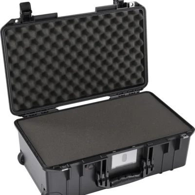 Pelican 1535AirWF Wheeled Carry-On Hard Case with Foam Insert (Black)
